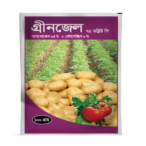 Greenzel 72 WP (Mancozeb 64% + Metalexyl 8% WP)